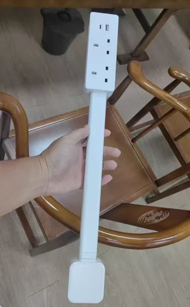 180° Electrical Outlet Extender – Bring the Plug to Your Sofa & Bedside ⚡