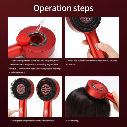 Red Light Scalp Massage Comb – Wake Up Your Hair Roots Now