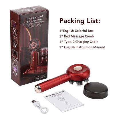 Red Light Scalp Massage Comb – Wake Up Your Hair Roots Now