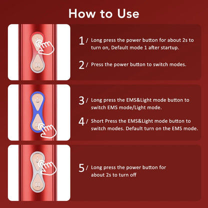 Red Light Scalp Massage Comb – Wake Up Your Hair Roots Now