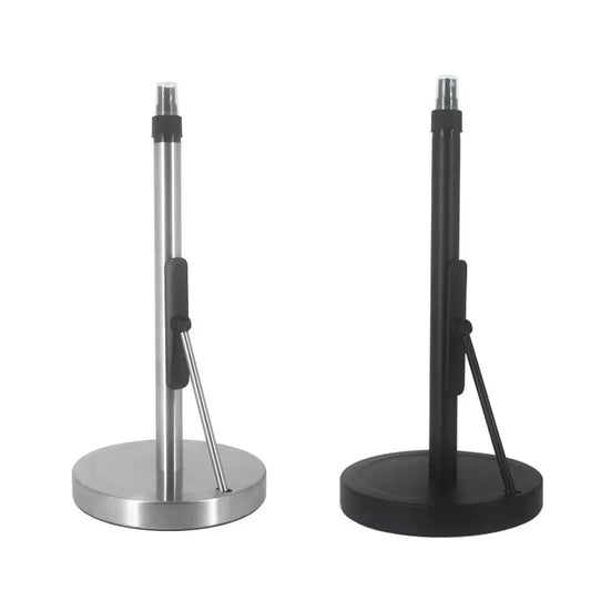 Stainless steel tissue holder with spray bottle Modern freestanding tissue holder for home kitchens