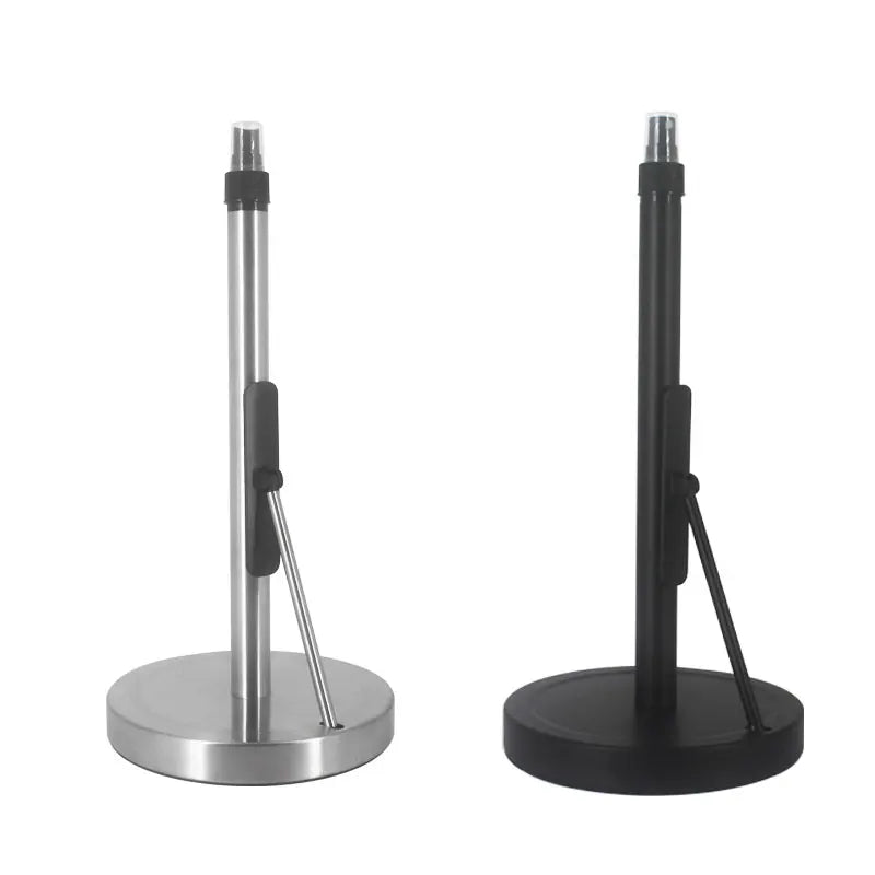 Stainless steel tissue holder with spray bottle Modern freestanding tissue holder for home kitchens