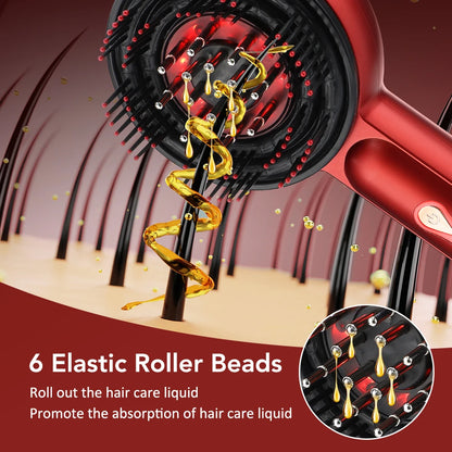 Red Light Scalp Massage Comb – Wake Up Your Hair Roots Now