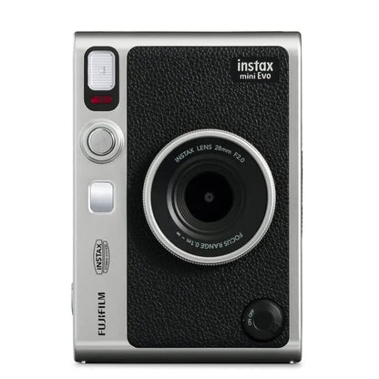 FUJIFILM Instax Mini EVO Instant Film Retro Camera Black , Brown Bare Metal Imaging Retro For 3 Inches Photographic Paper