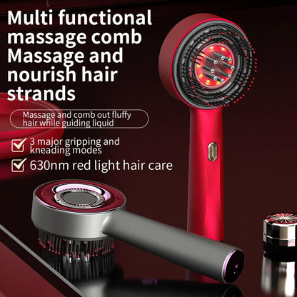 Red Light Scalp Massage Comb – Wake Up Your Hair Roots Now