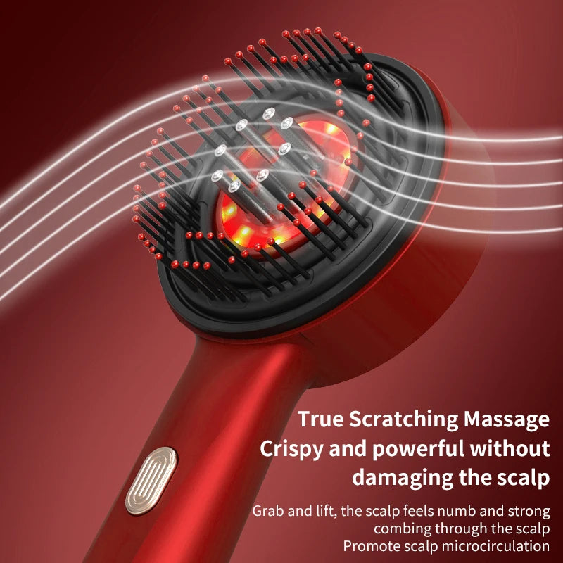 Red Light Scalp Massage Comb – Wake Up Your Hair Roots Now