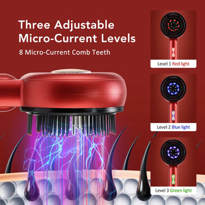 Red Light Scalp Massage Comb – Wake Up Your Hair Roots Now