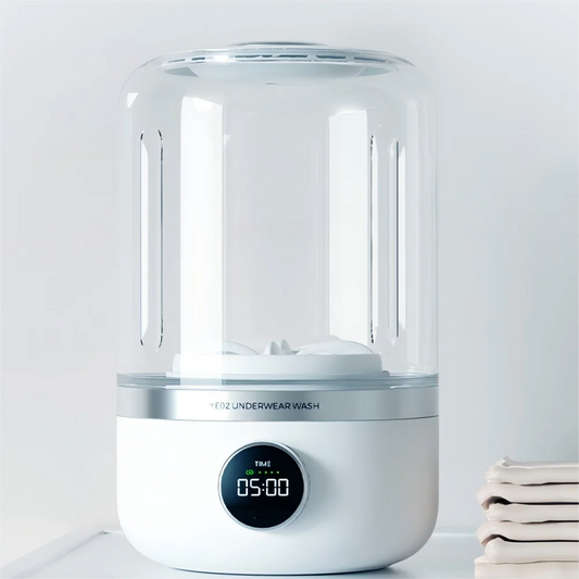 Tired of Hand-Washing Underwear? Meet the 1L Wireless Mini Washing Machine 🧼✨