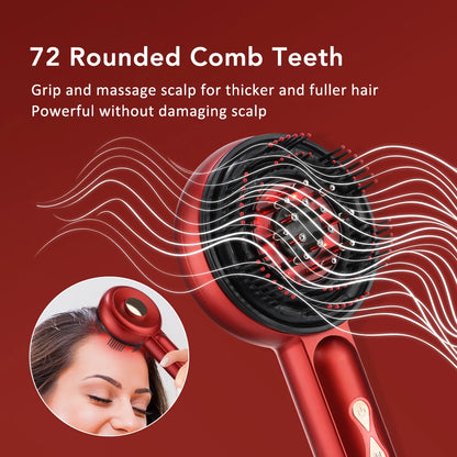 Red Light Scalp Massage Comb – Wake Up Your Hair Roots Now